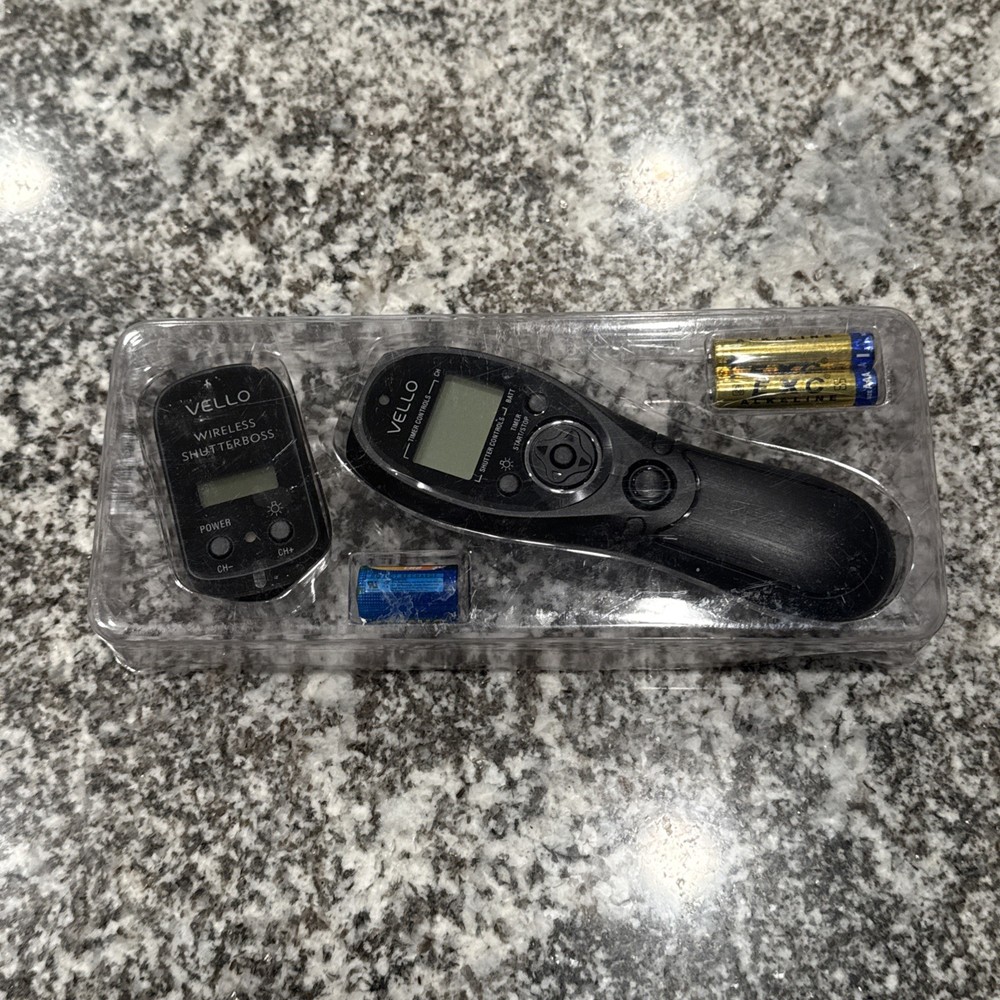 Vello Wireless Shutterboss Open Box Unused