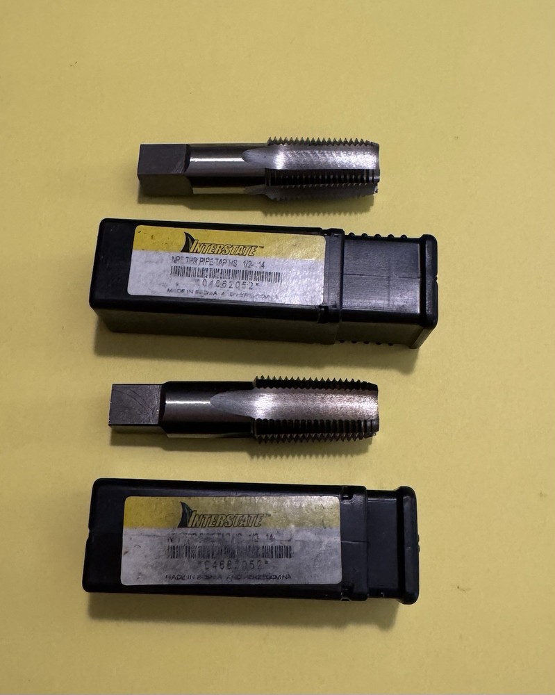 1/2-14 Npt Taps 2pc