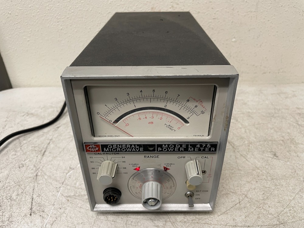 GENERAL MICROWAVE MODEL 476B POWER METER