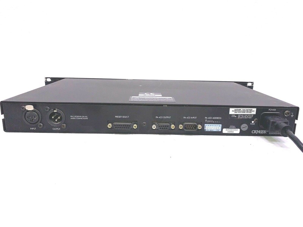 Oxmoor DEQ-1 High Resolution Programmable Equalizer Tested