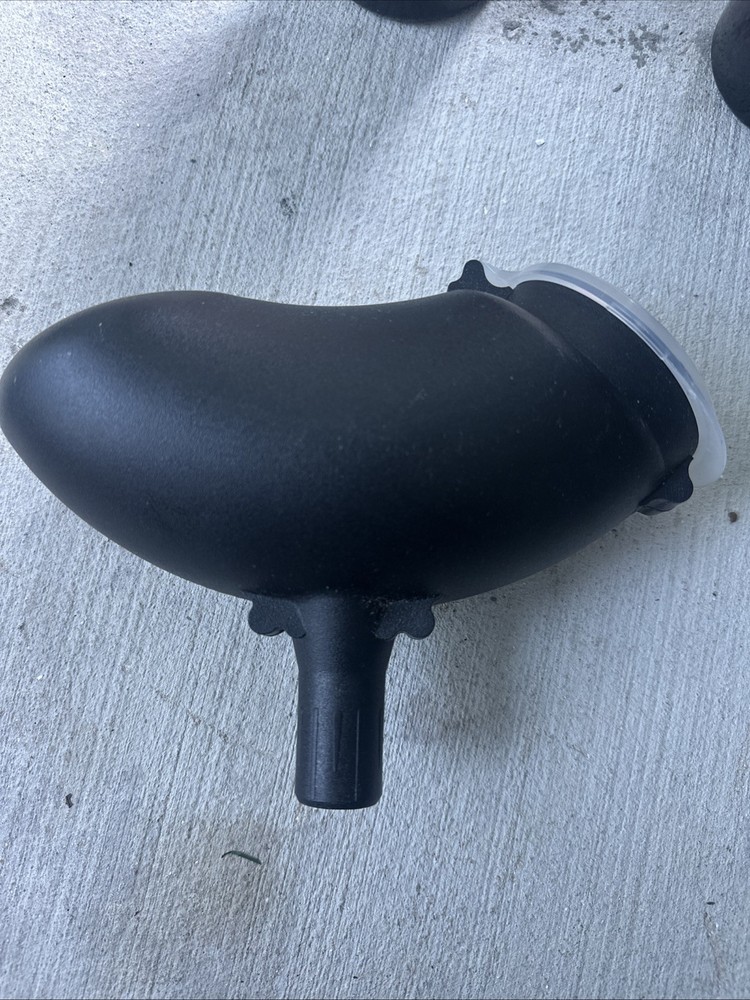 PMI Gravity Feed Paintball Hopper Black