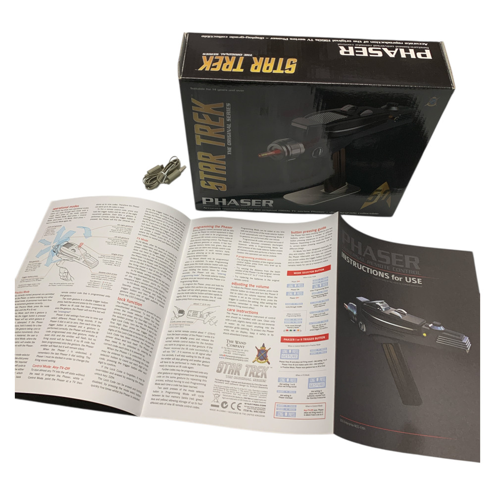 Wand Phaser Box and instruction packaging only