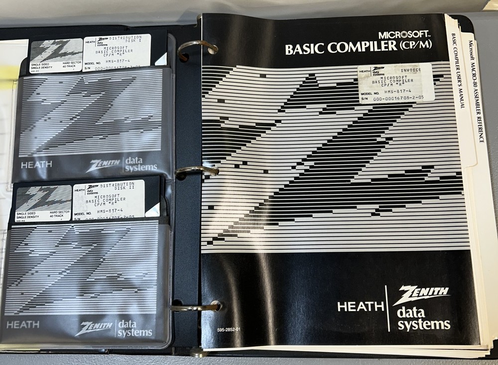 Vintage Zenith Basic Compiler CP/M