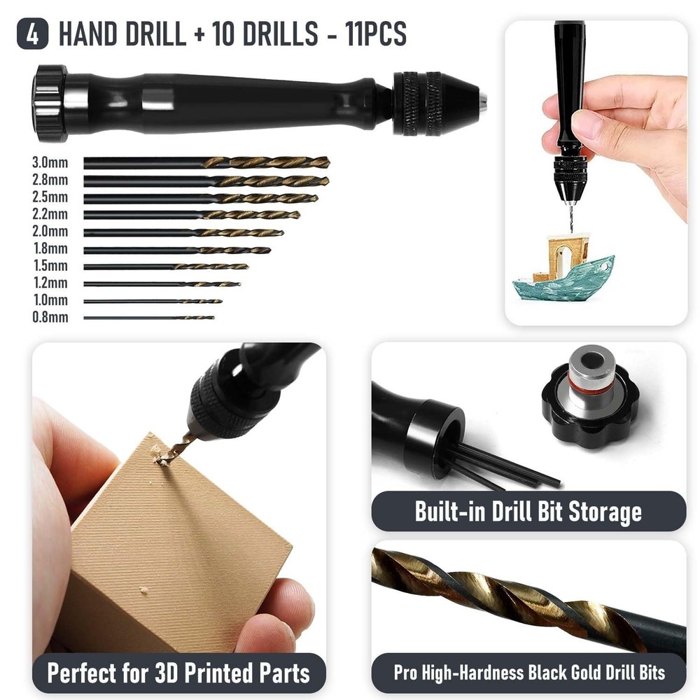 Comprehensive 3D Printer Tools Set – 48 Essential Tools for DIY Printing Mastery