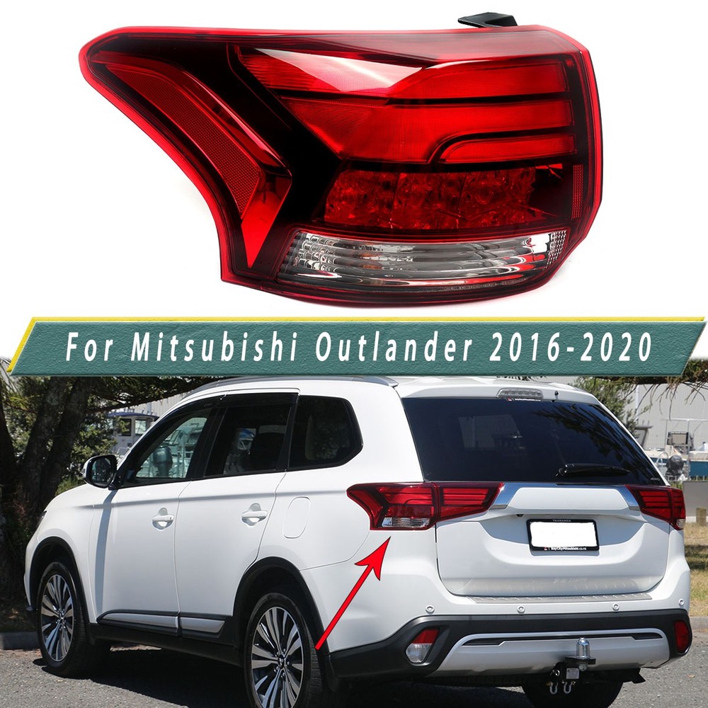 Tail Light Assembly Driver Left Side LED Outer For Mitsubishi Outlander 2016-20