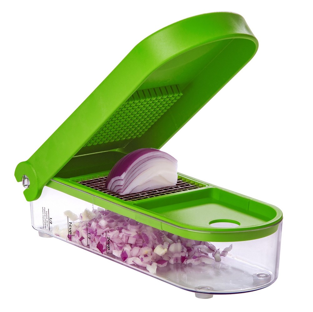 Progressive Prepworks Onion Chopper, Green/White