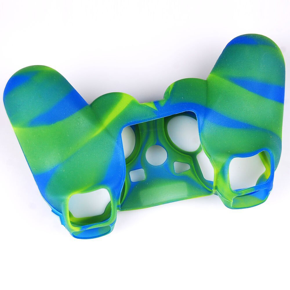 For Playstation PS3 Controller Gamepad Silicone Protective Skin Cover Case
