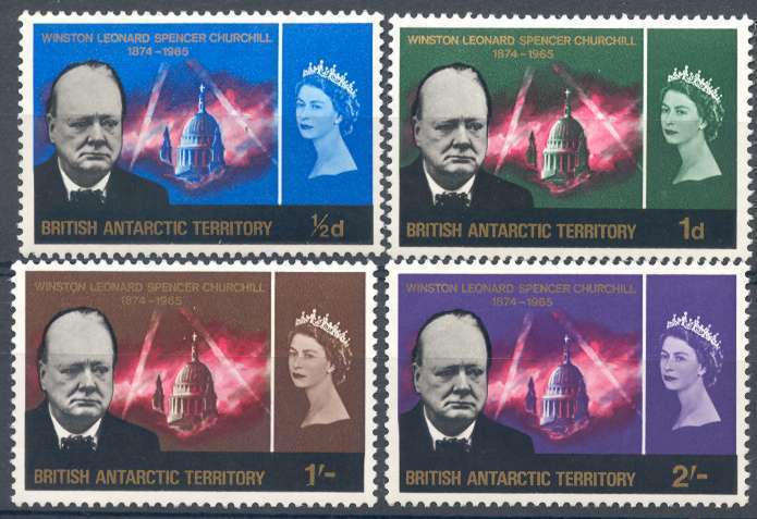 British Antarctic Territory Stamps Yvert #16/19 MLH