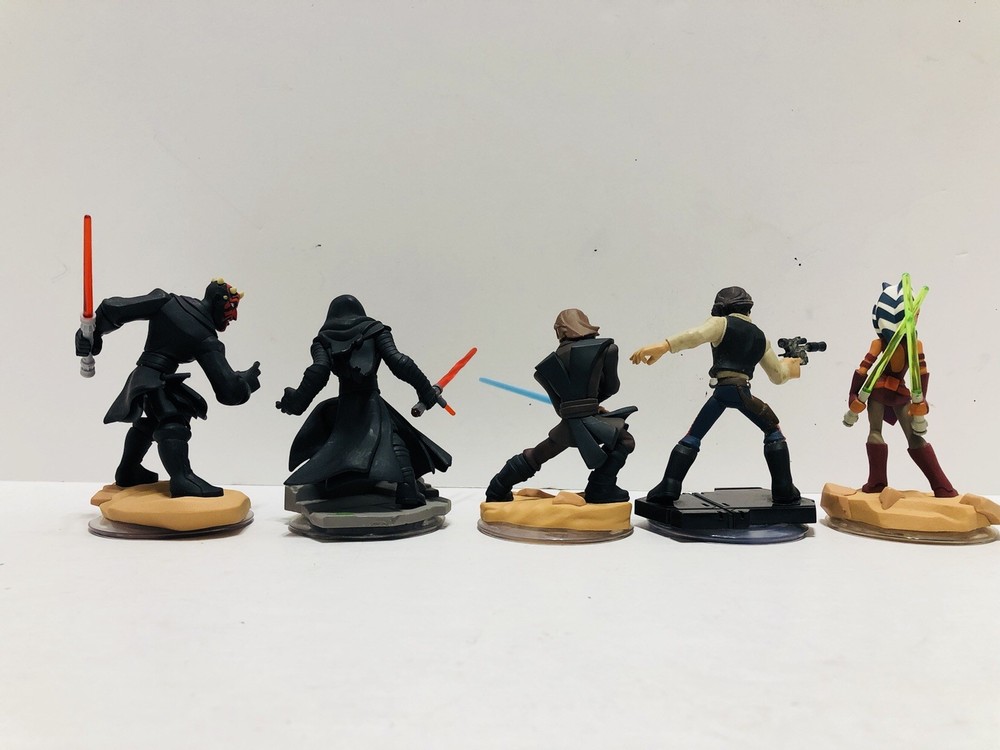 6 pc Disney Infinity Star Wars Lot 3.0