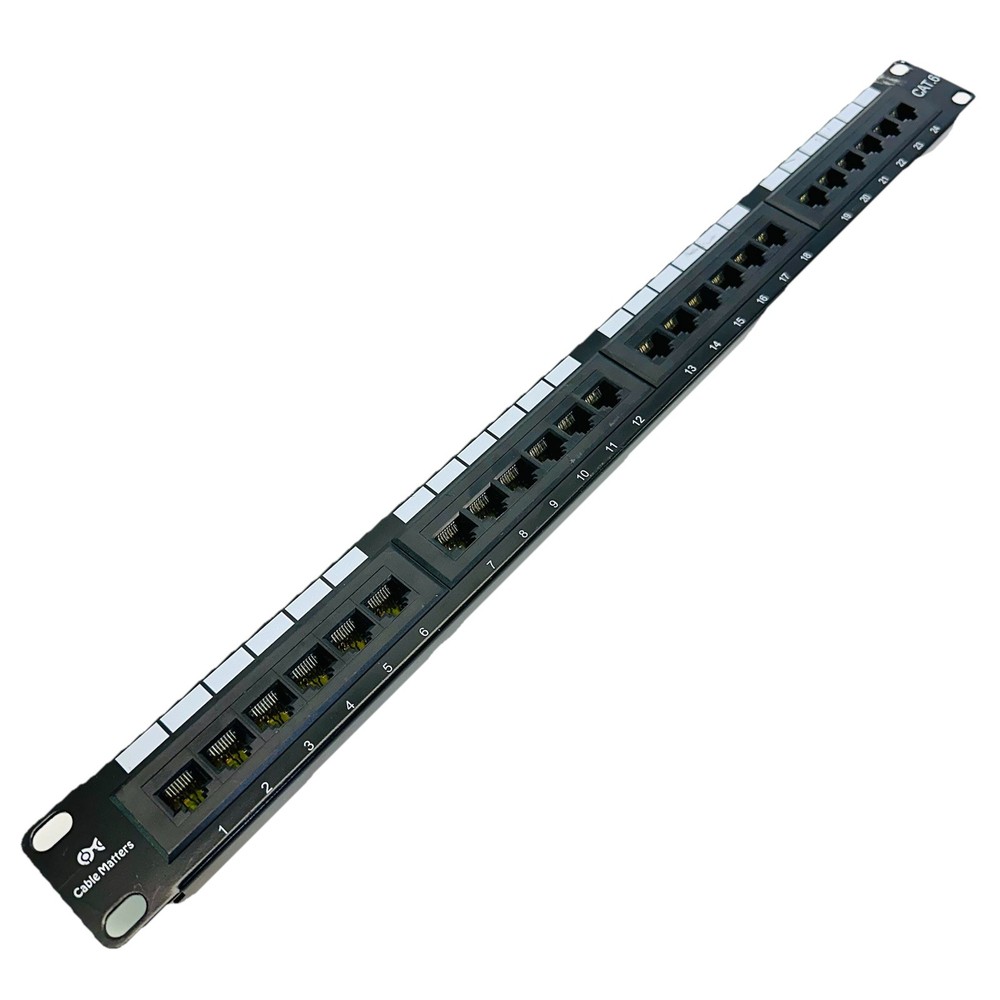 Cable Matters 180011-CAT6 24-Port Wallmount Patch Panel