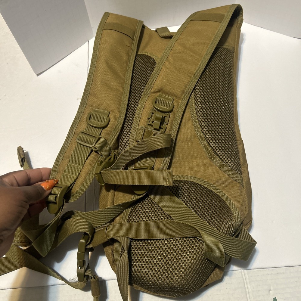 Tactical Molle Hydration Pack Backpack with 3L TPU Water Bladder Camelbak Style