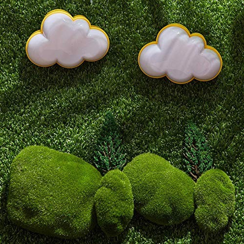 Mudder 2 Pack Night Light Plug into Wall Soft LED Cloud, Yellow