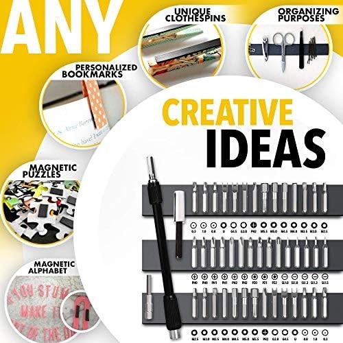 Magnetic Strips with Adhesive Backing