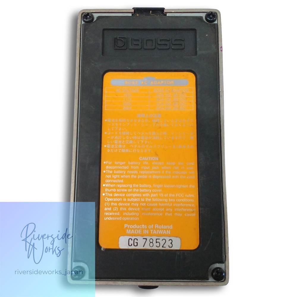 BOSS BF-2 Flanger Effect Pedal for Guitar