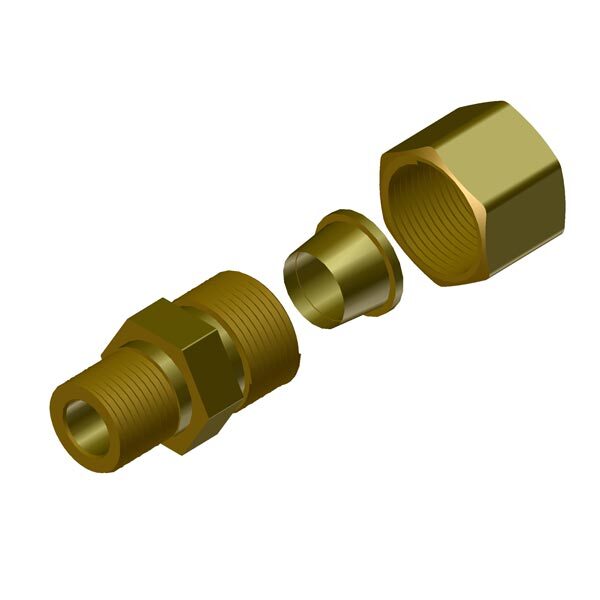 Power Pole Replacement 5/16" Straight Fitting For Pump