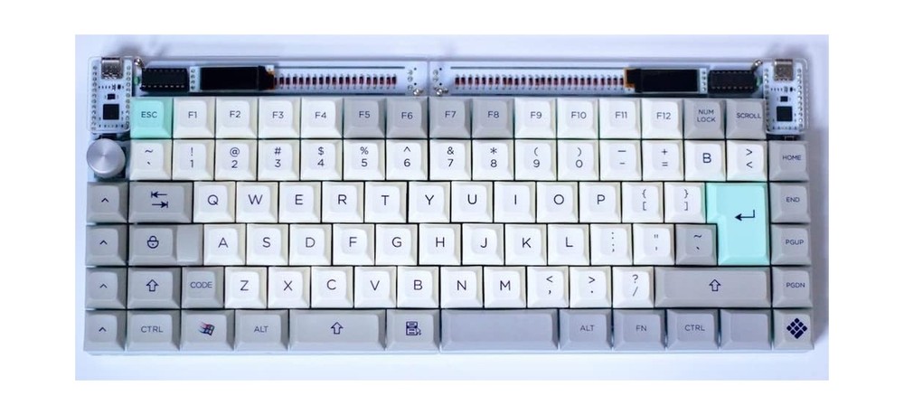 SNAP 75% Mechanical Keyboard Kit (Plus - Black) PLUS - Black