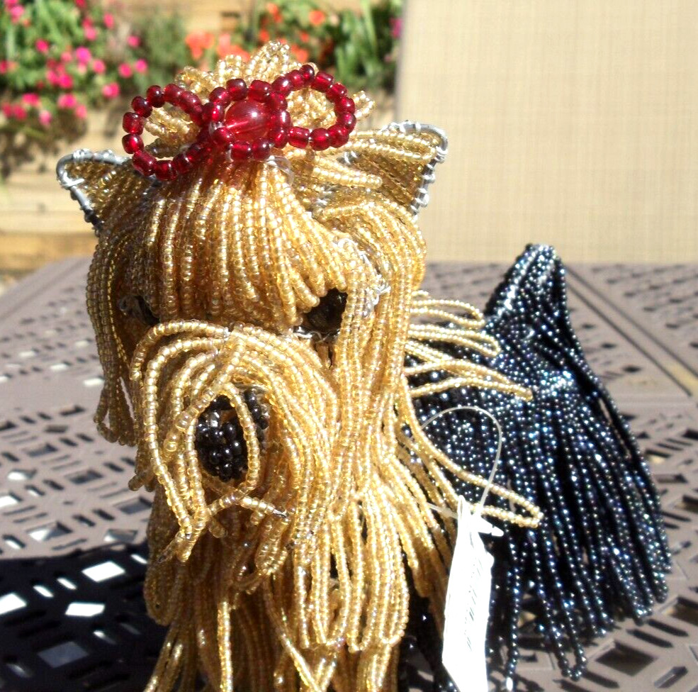 Beaded land: Yorkie