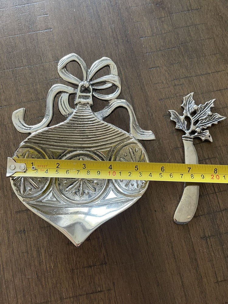 Star Home Silver Ornament Dip Dish Set