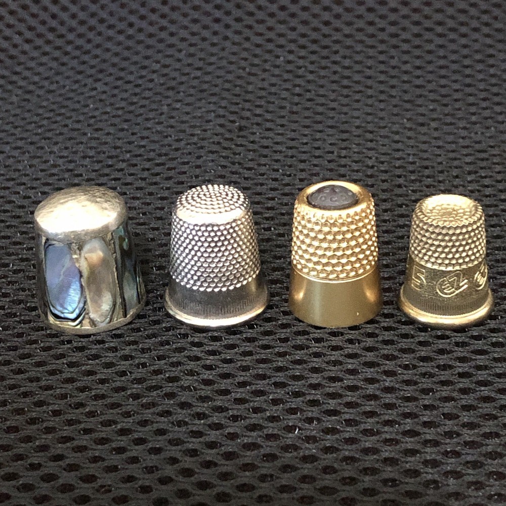 Vintage Thimbles. 4 Pcs.