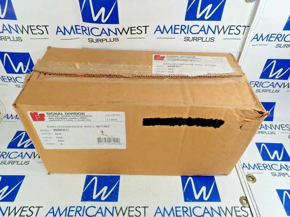 FEDERAL SIGNAL WMXC EXPLOSIONPROOF WALL MOUNT