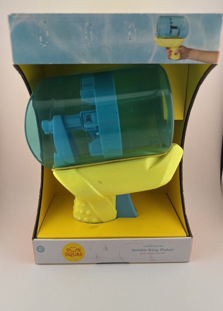 Sun Squad Target Underwater Bubble Ring Maker Pool Toy Makes Bubbles Underwater