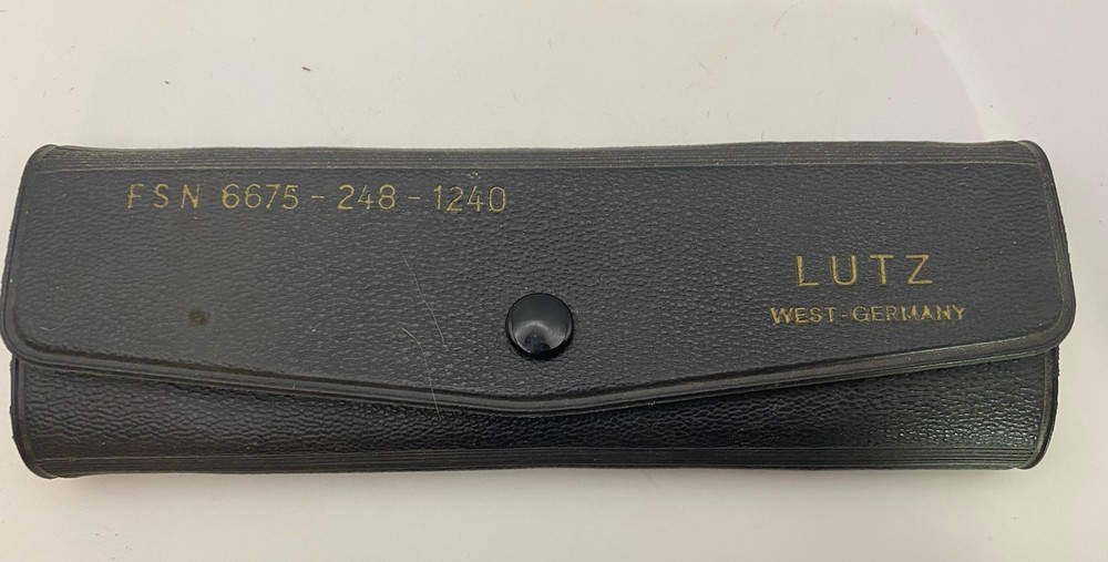 Lutz Made In West Germany Vintage Compass in case