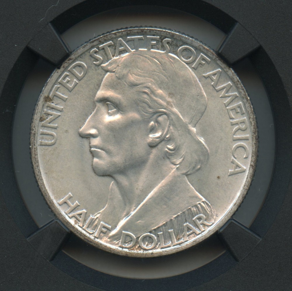 1937 Daniel Boone Bicentennial Commemorative Silver Half Dollar NGC MS 65