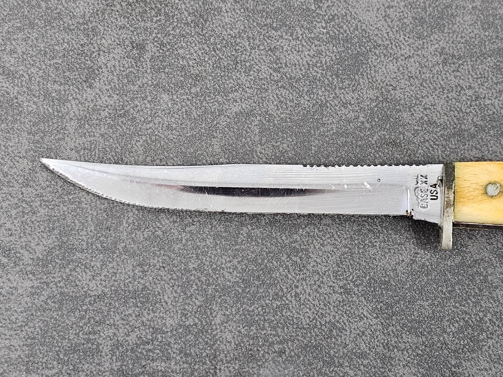 Case XX Fixed Blade Stag Handle Knife 6-1/4" (NO SHEATH)