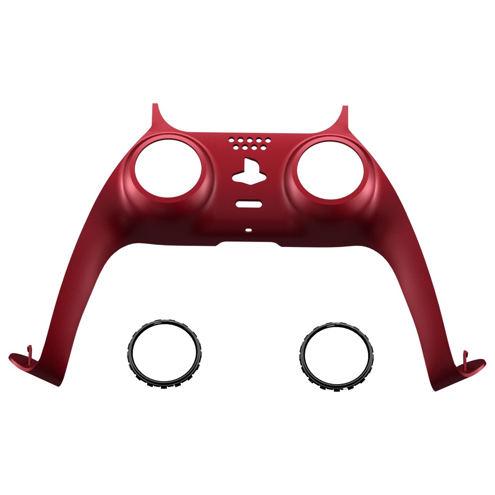 DIY Replacement Cover With Accent Rings Decorative Trim Shell For PS5 Controller