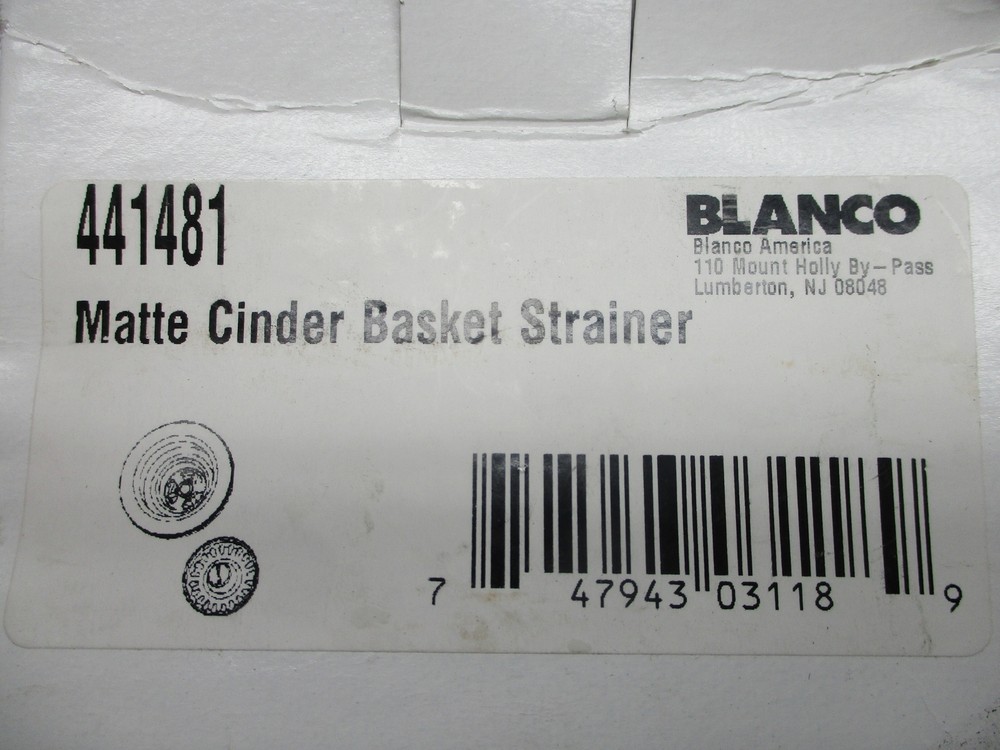 BLANCO 441481 BASKET STRAINER NSMP