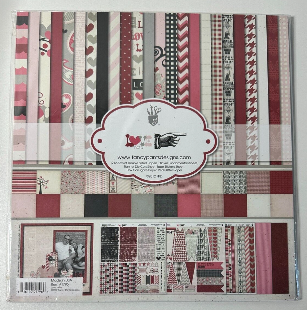 Fancy Pants 12 x12 Paper Packs-Multiple Variations Available-You Choose