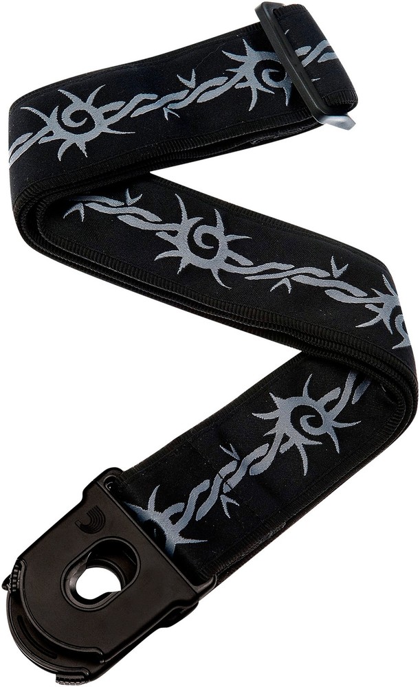 D'Addario Planet Waves 2" PLANET LOCK Strap Barbed Wire