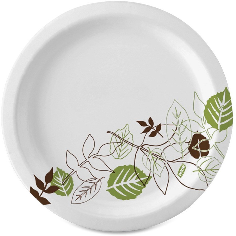 Dixie UX7WSPK Pathways Paper Plates 6.88" 125/pack