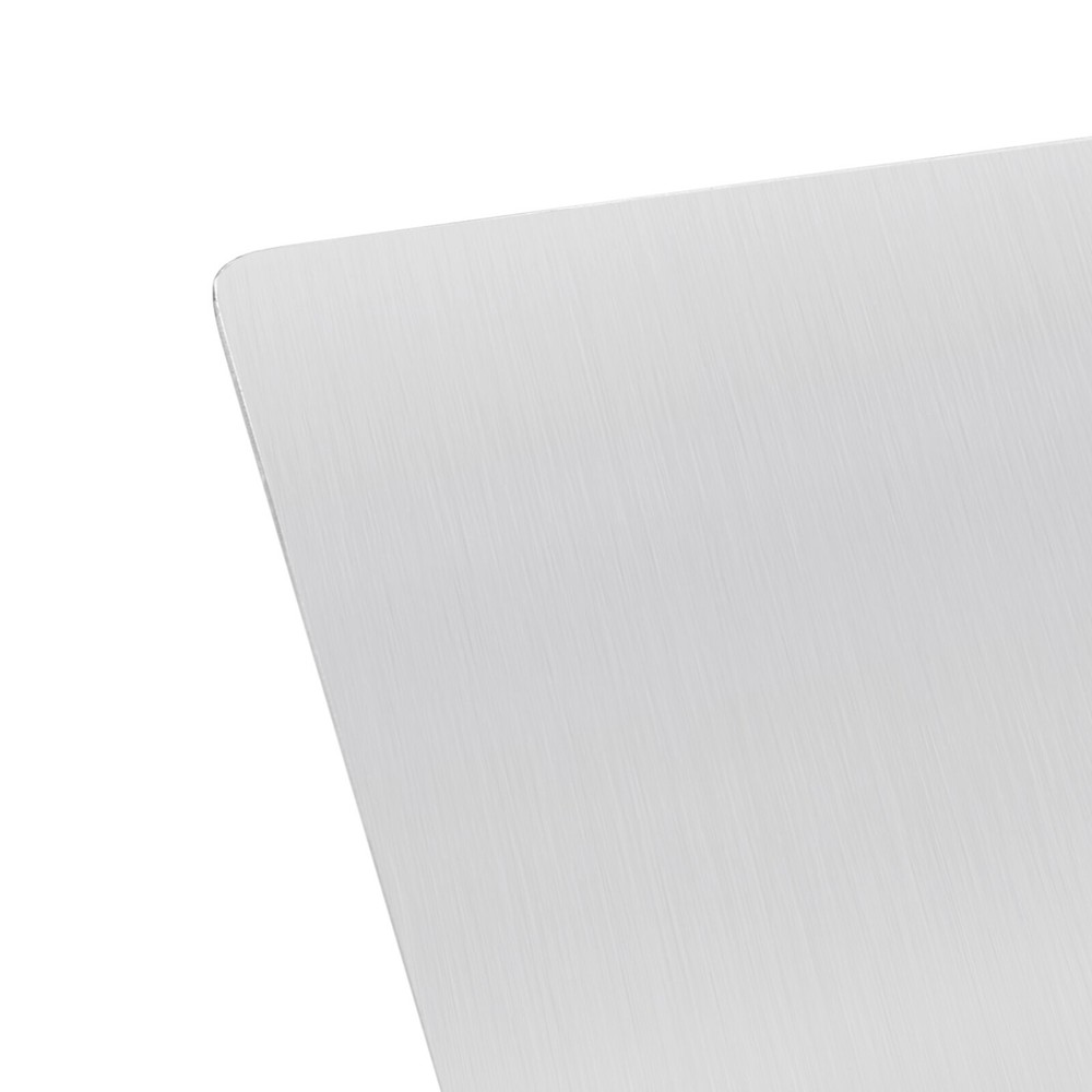 Stainless Steel Chopping Cutting Board Counter Top Protector w/ Front Overhang