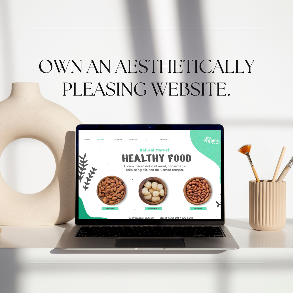 Custom Website Development, Food Website Development, Beverage Wordpress Website