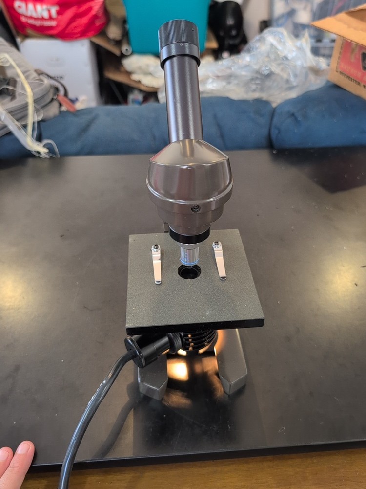 Swift Instruments Microscope With Objective 10 0.25 TESTED