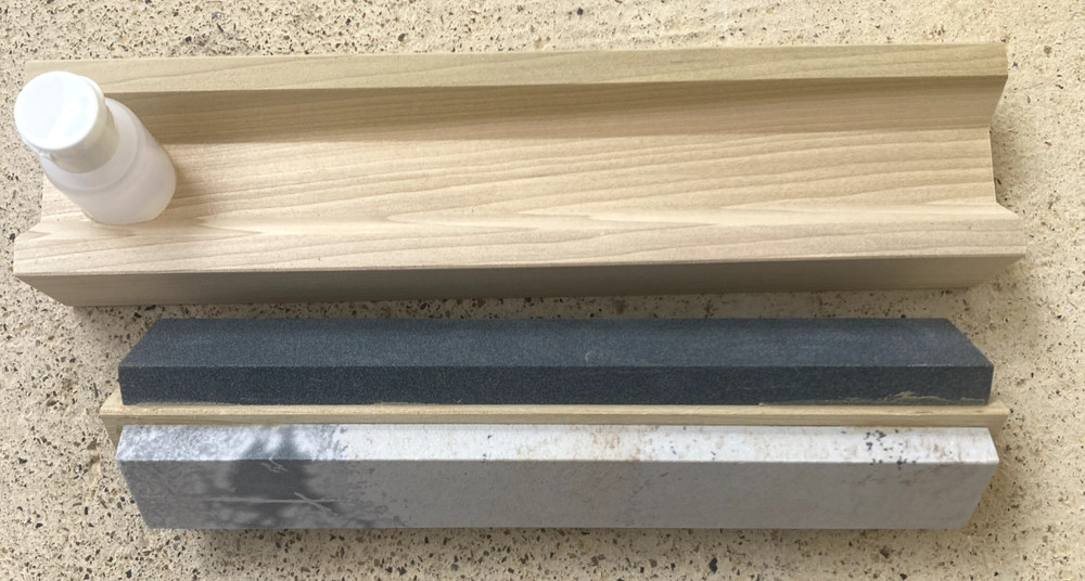 Tri 10 Arkansas Knife Sharpening Stone Kit