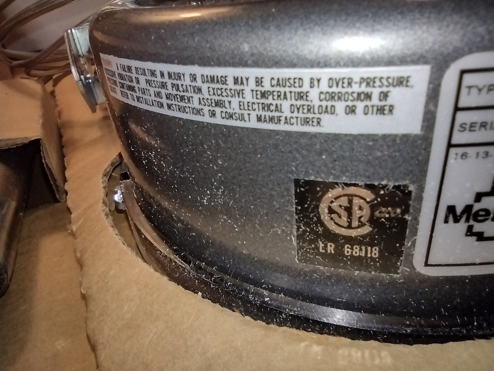 Mercoid DA-35-156-5 Pressure / Temperature Switch