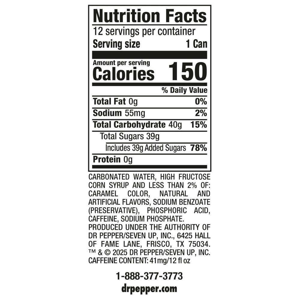 :.Dr. Pepper Blackberry 🥤12oz 12pk.: