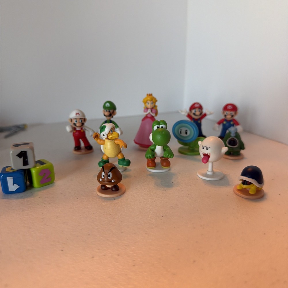 Super Mario Blow Up Shaky Tower Balancing Game Replacement FIGURES Pieces