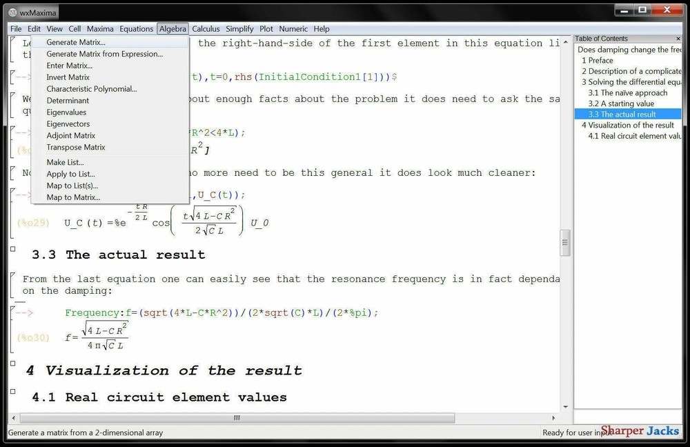 Maxima Algebra / Trigonometry / Calculus Mathematics Software 2026 for Windows