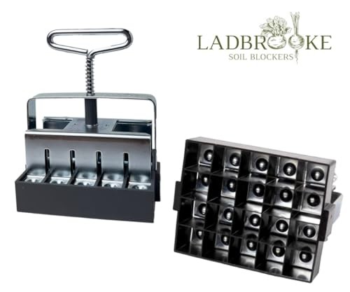 Ladbrooke Authentic Soil Block Maker Micro 20 Hand Held, Made In Engla
