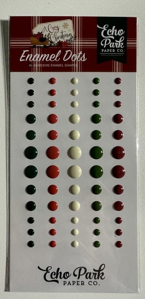 Echo Park Enamel Dots Multiple Variations Available-You Choose