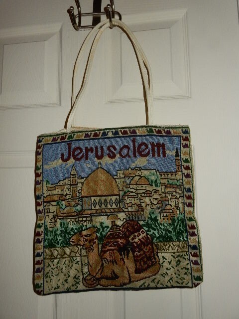 Vintage Camel Tote/Purse Jerusalem