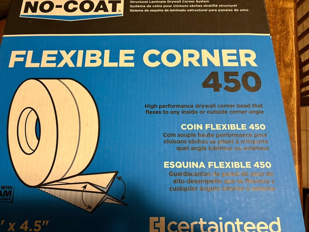 No-coat Flexible Corner 450 100’x4.5”