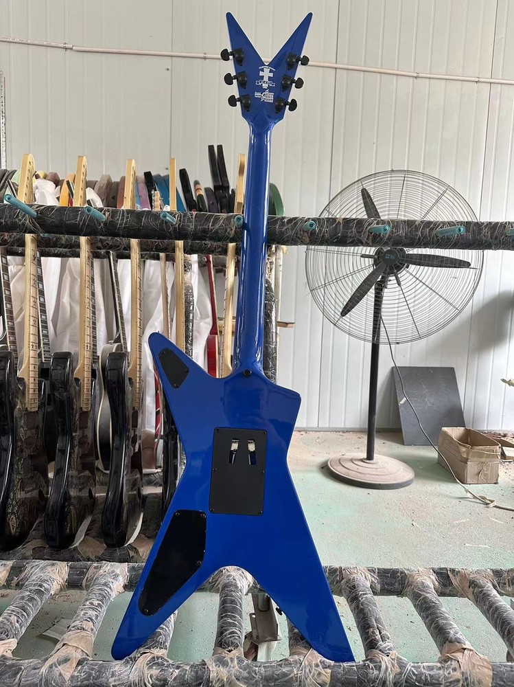 Factory Customized 6-string Irregular Shape Electric Guitar with A Top Quality