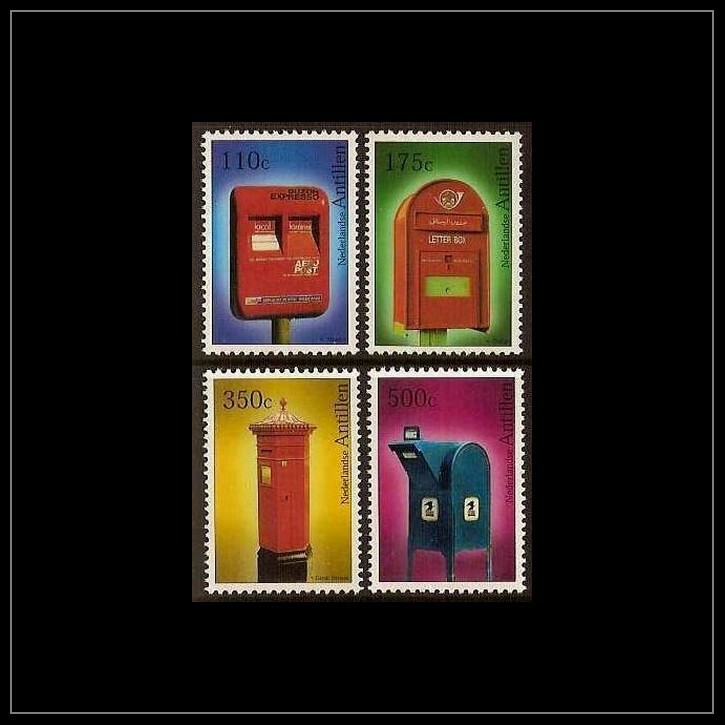 Netherlands - Dutch Antilles Issue 2000 (1323-1326) Post Boxes