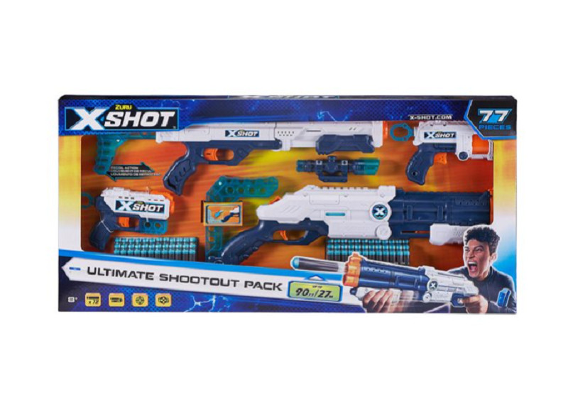 ZURU X-SHOT ULTIMATE SHOOTOUT PACK *NEW