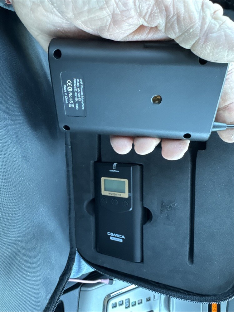 Comica Audio CVM-WM100 Camera-Mount Wireless Omni Lavalier Microphone System