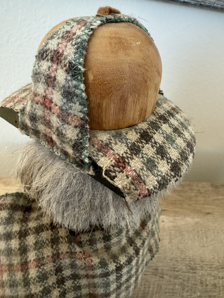 Steinbeck Volkskunst Nutcracker Sherlock Holmes Vintage Missing Pipe German